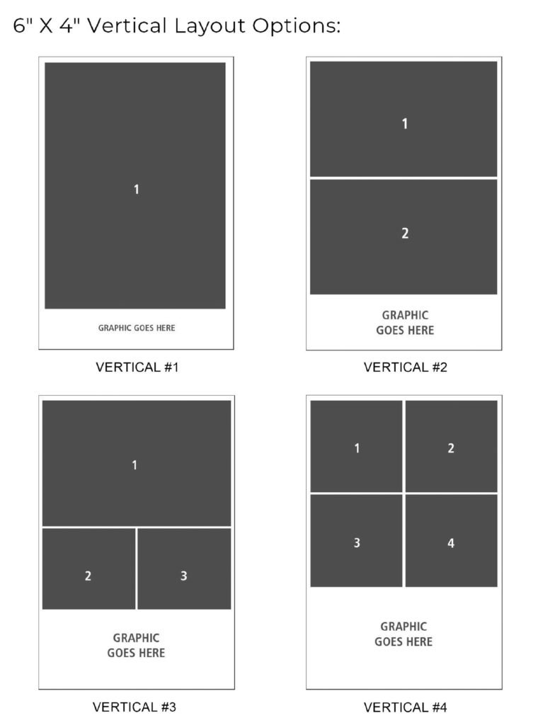 Templates layout and Print Sizes available at Vancity Photo Booth